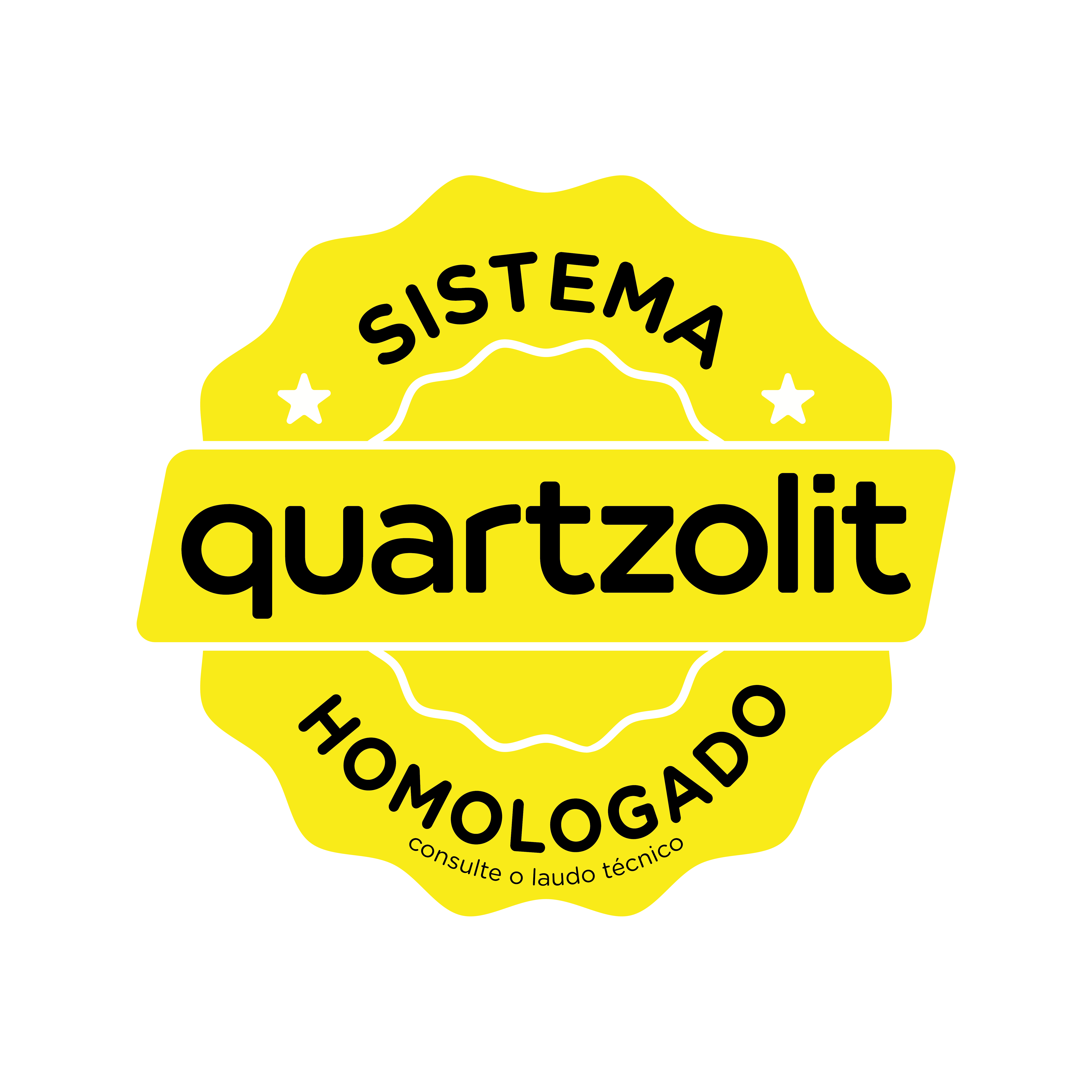 Selo Sistema Homologado Quartzolit Pisos