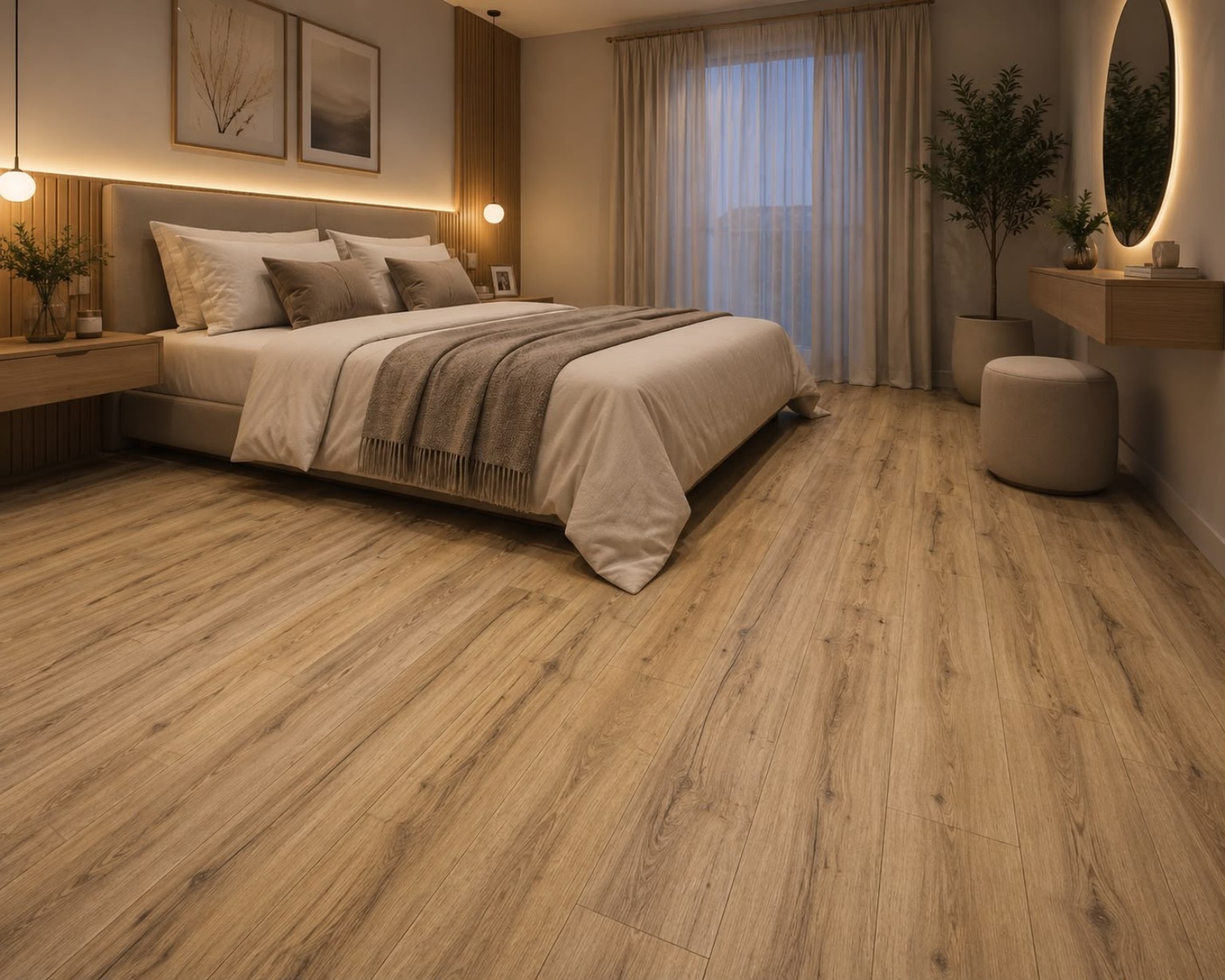 PISO VINILICO 5MM CLICADO EM RÉGUA